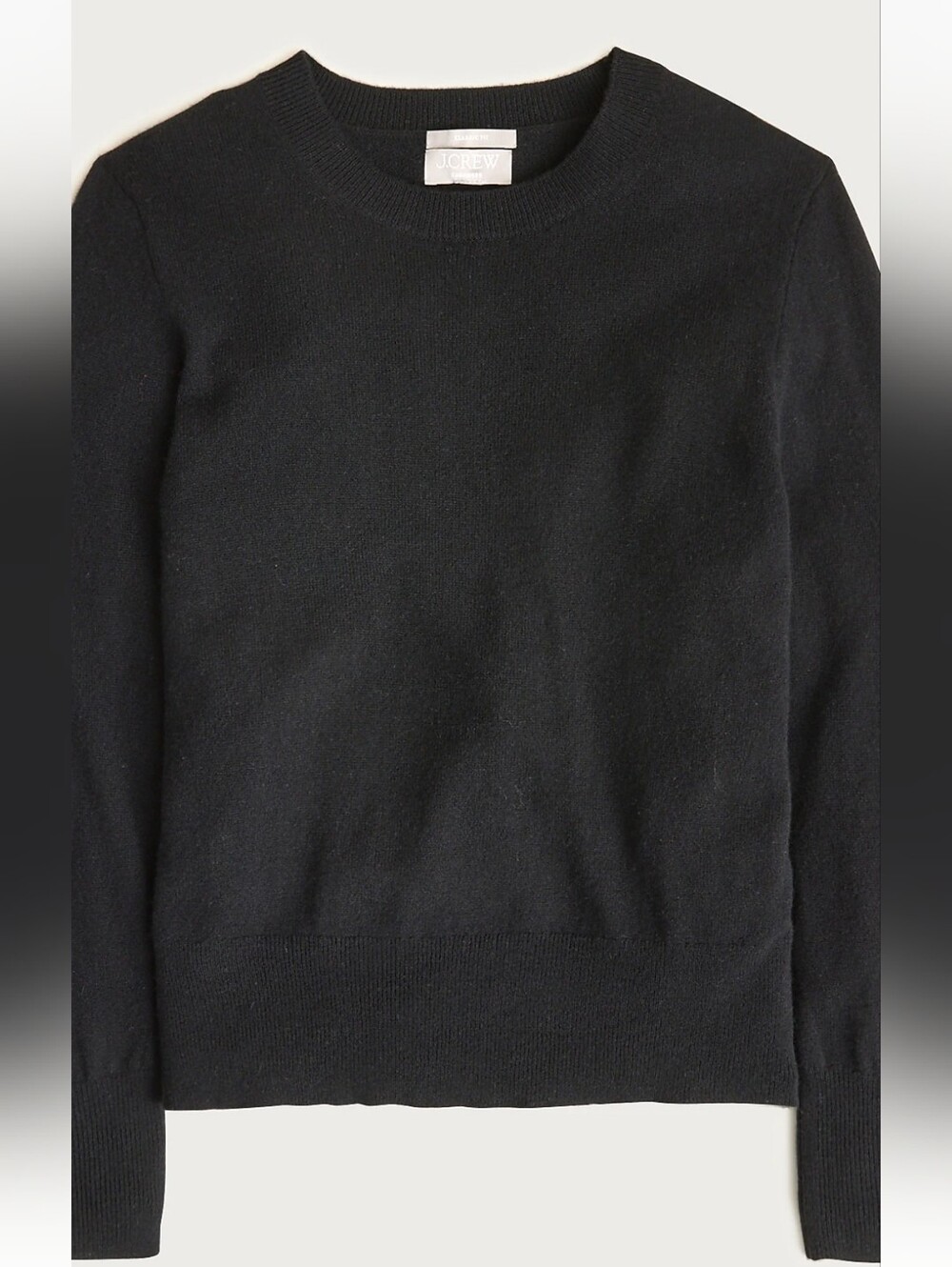 J. Crew Cashmere Classic Fit Crewneck Sweater